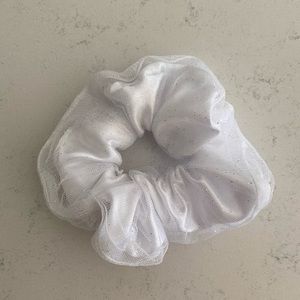 MILKY cozybeanz Glitter Tulle & Satin Scrunchie